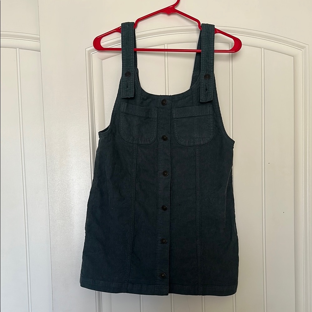 Denim Button-Down Dress